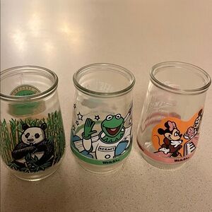 Vintage Welches jelly jar/glasses